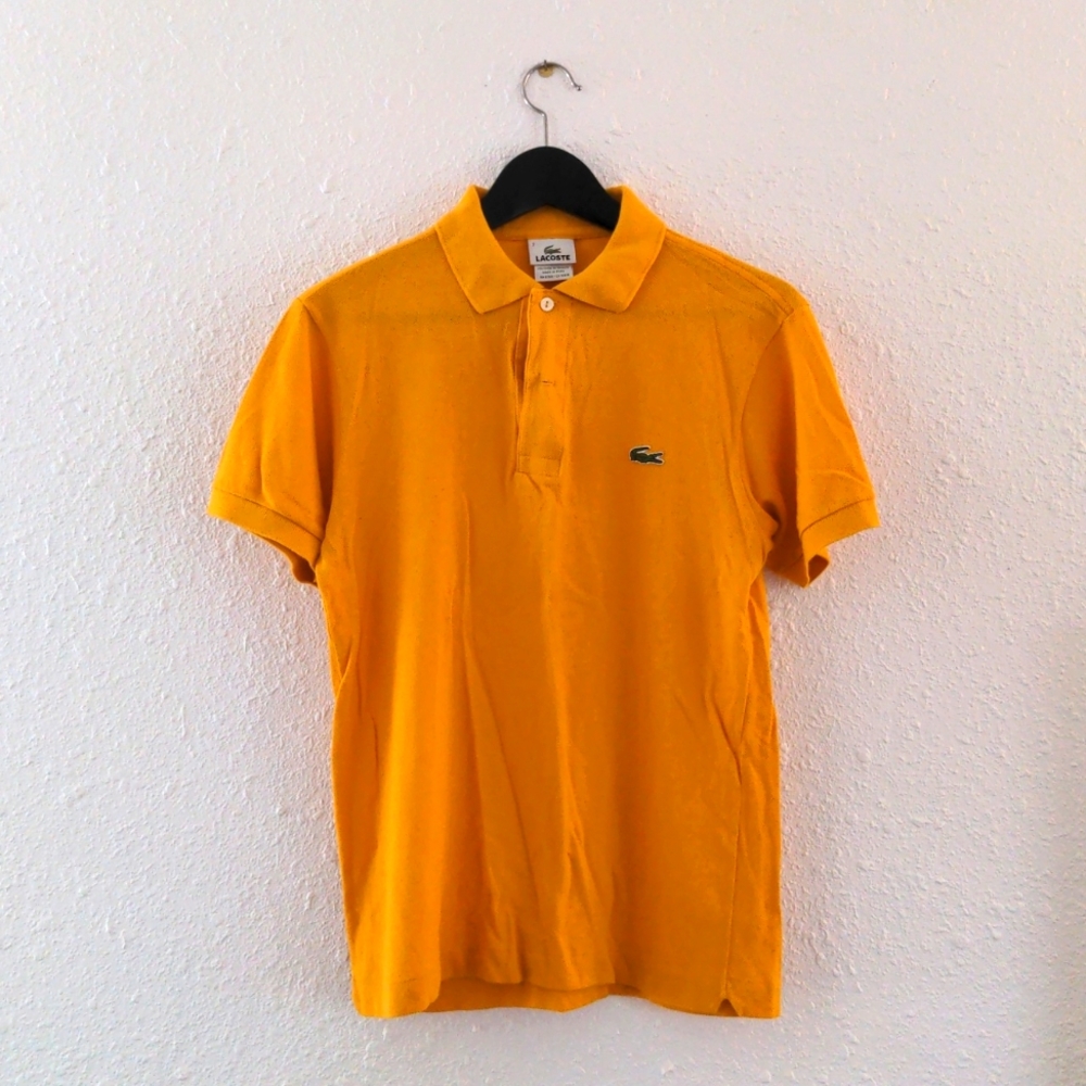 Lacoste Polo Yellow Sz 2